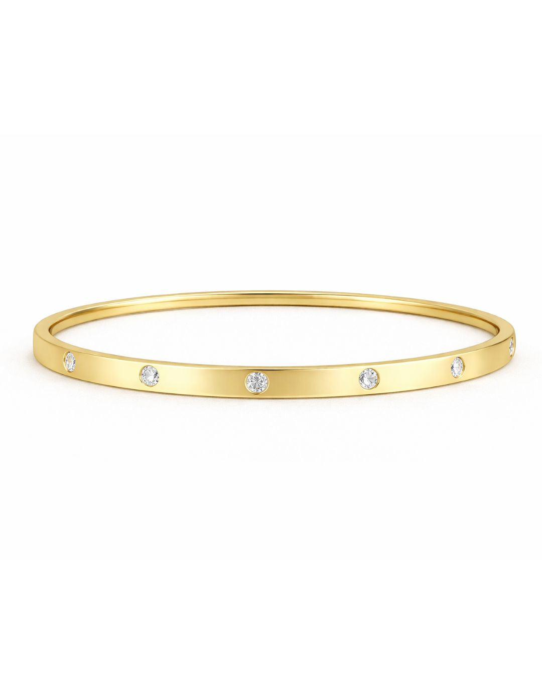 Classic Diamond Bangle
