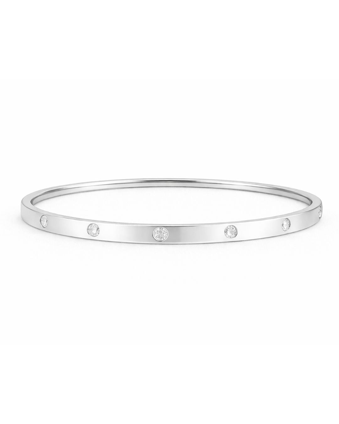 Classic Diamond Bangle